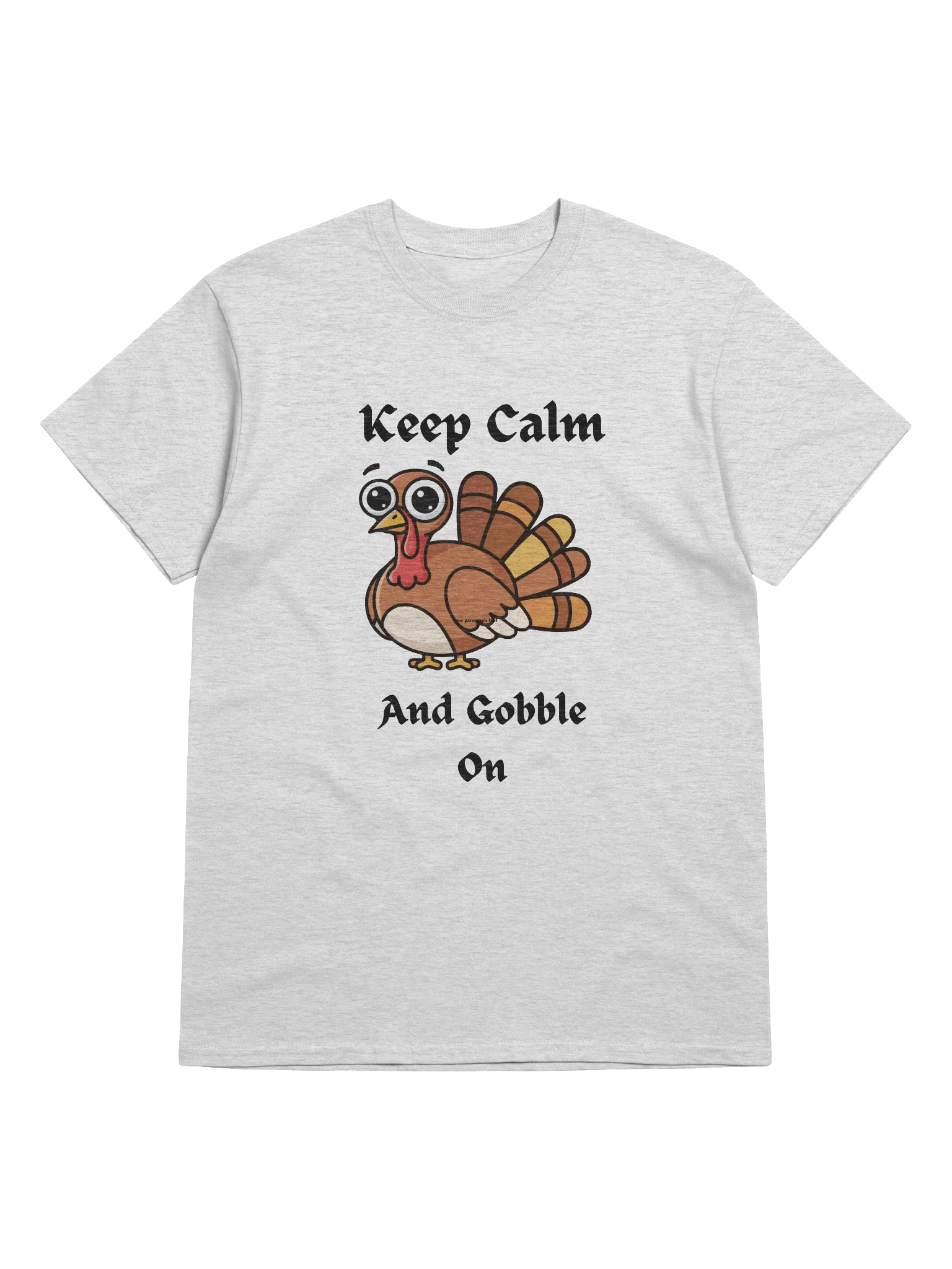 Whimsical Turkey Cartoon T-Shirt product image (5)
