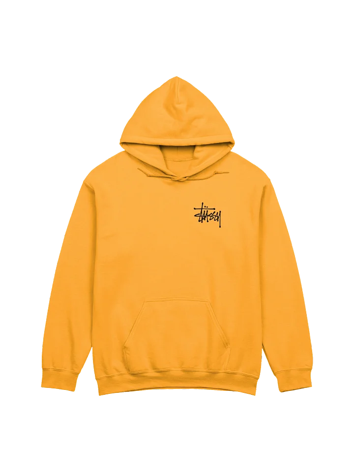BASIC STÜSSY HOODIE PIGMENT DYED HONEY product image (2)