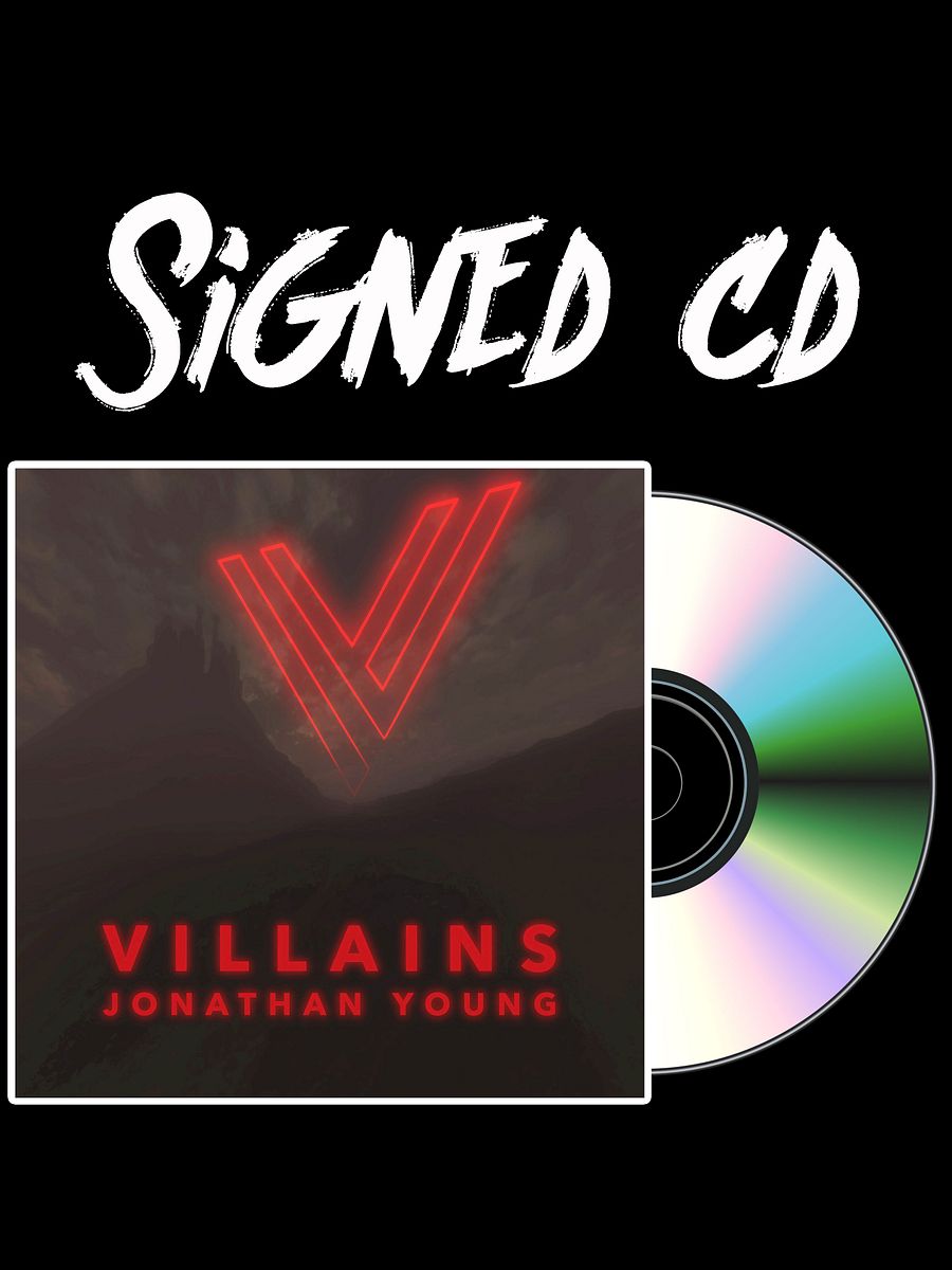 Signed CD - Disney Villains product image (1)