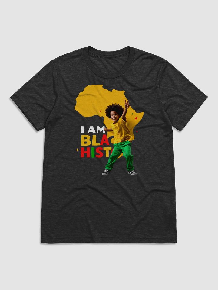 I Am Black History Kids Boys Men Black History Month T-Shirt product image (5)