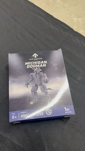 Here’s something we’re grateful for this #Thanksgiving, a #Michigan #Dogman brick set from @northwoodsbricks! This set was sw...