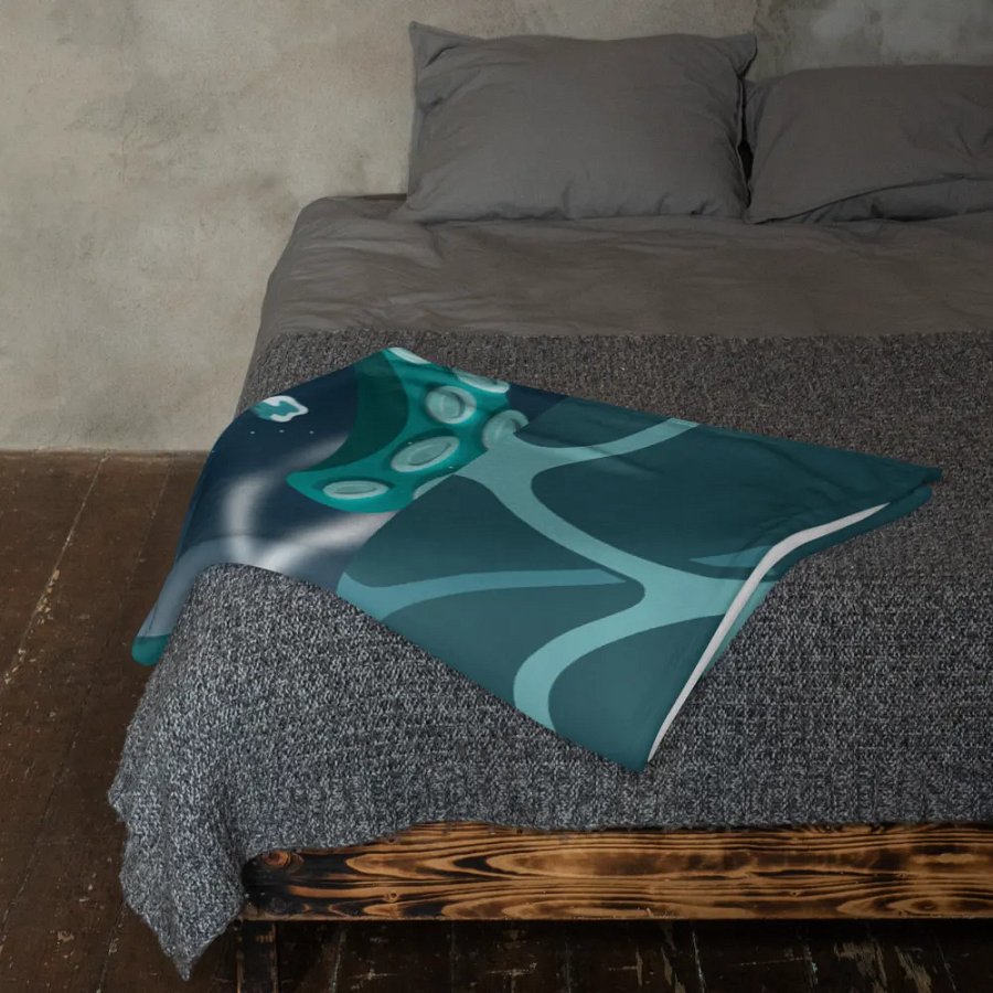 NanaBruised Throw Blanket product image (11)