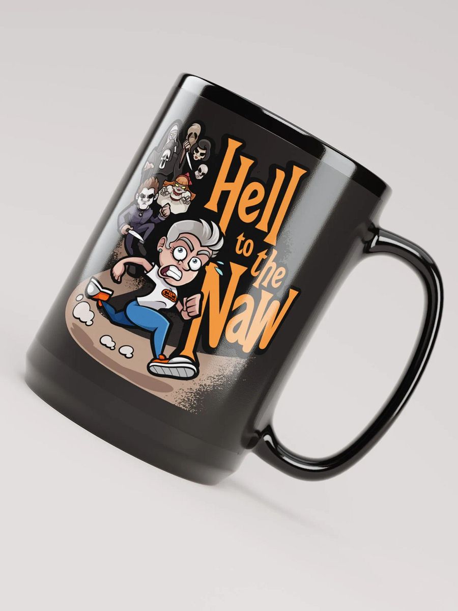Nikki Halloween Black Glossy Mug product image (3)