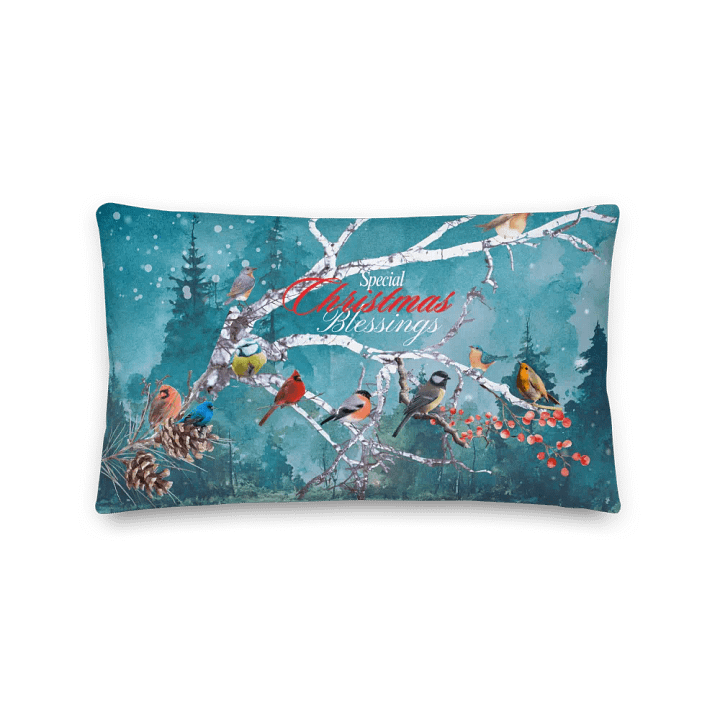 christmas bird pillow for home decor christmas designers moms and friend's gifts product image (5)