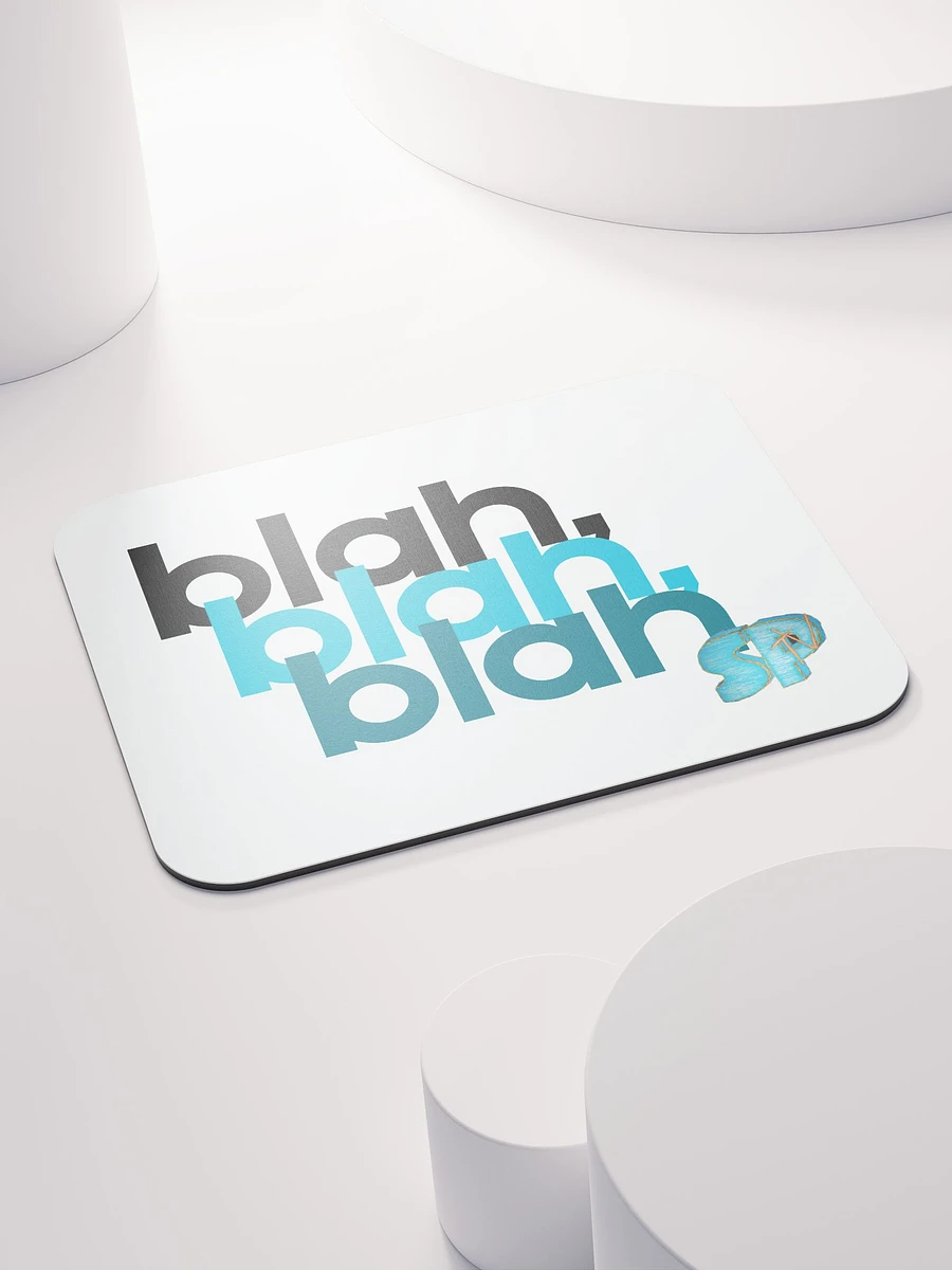 blah blah blah mouse pad product image (4)