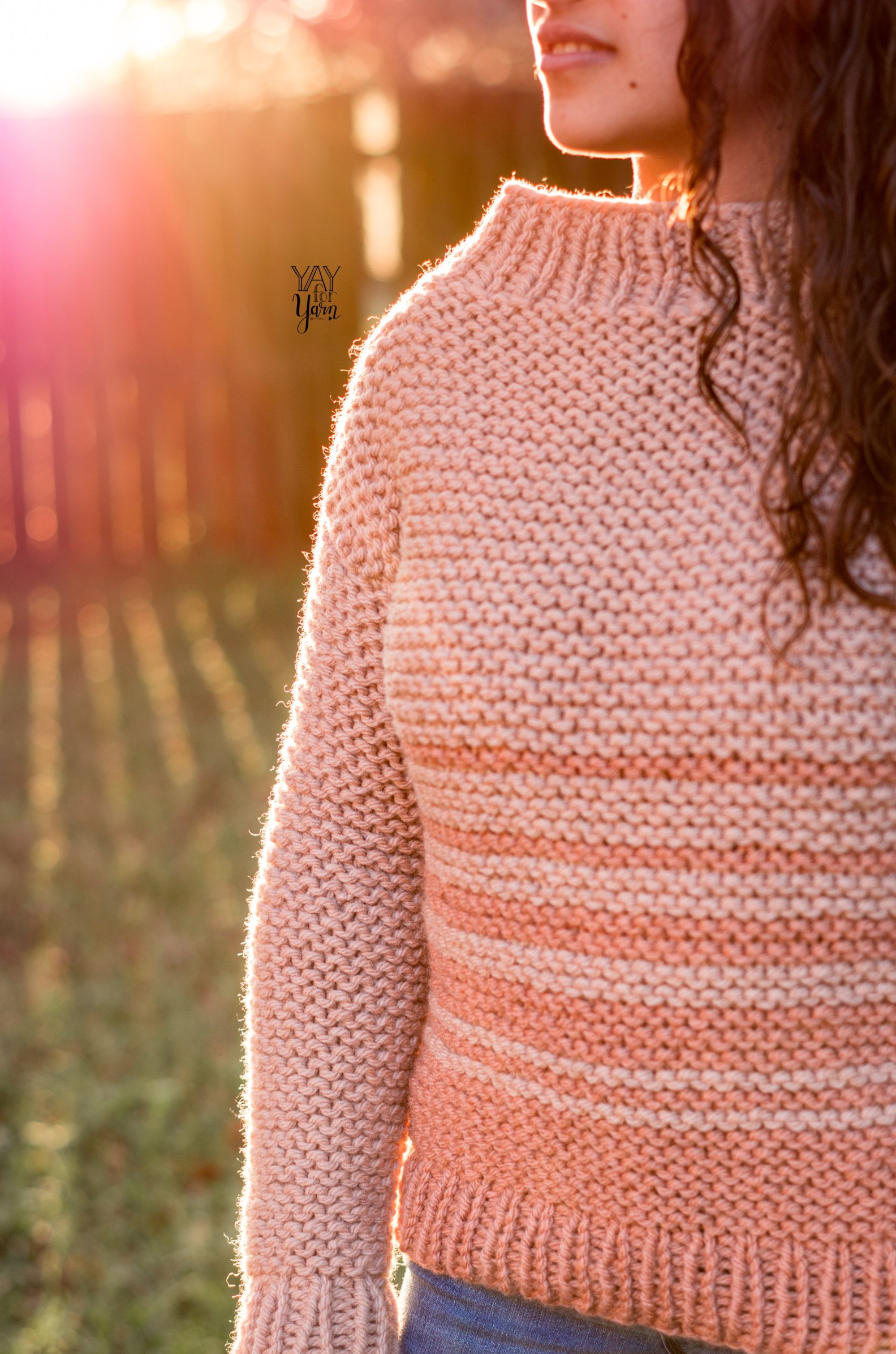 Dip Dye Sweater - PDF Knitting Pattern & Video Tutorial product image (8)