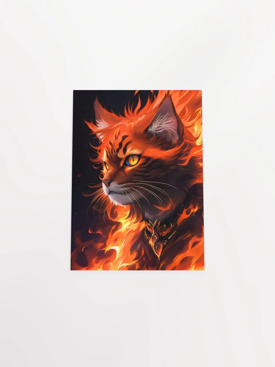Inferno Cat Poster product image (12)