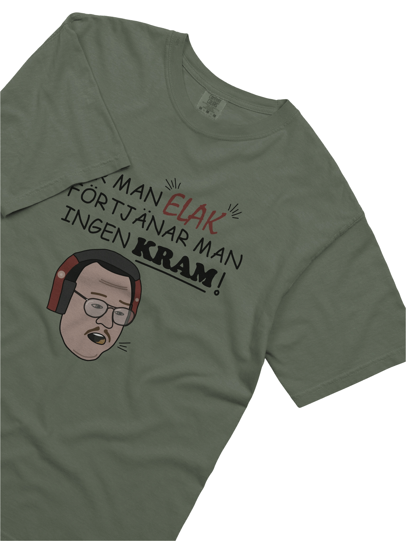 FÖRTJÄNAR INGEN KRAM - HEAVYWEIGHT T-SHIRT product image (26)