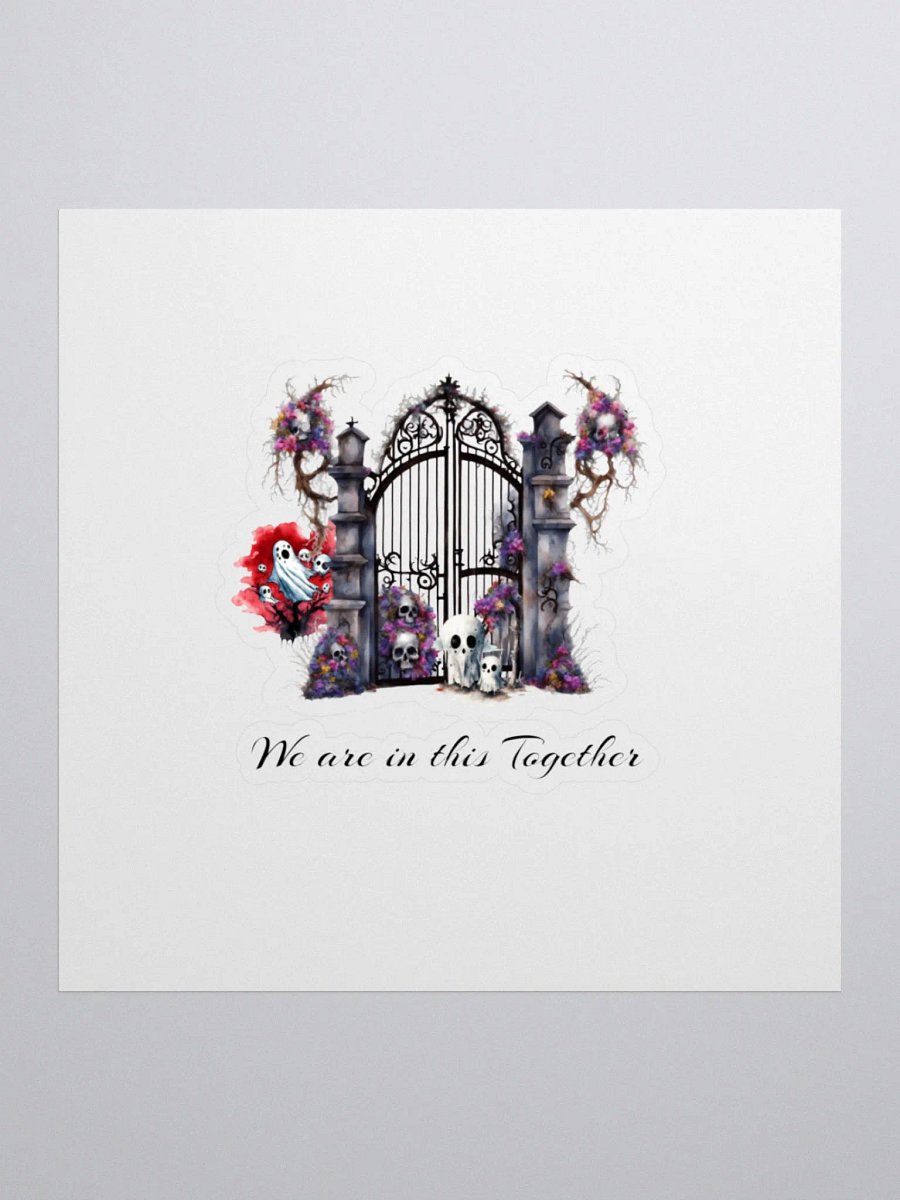 Whimsical Gate of the Dead Kiss Cut Stickers product image (2)