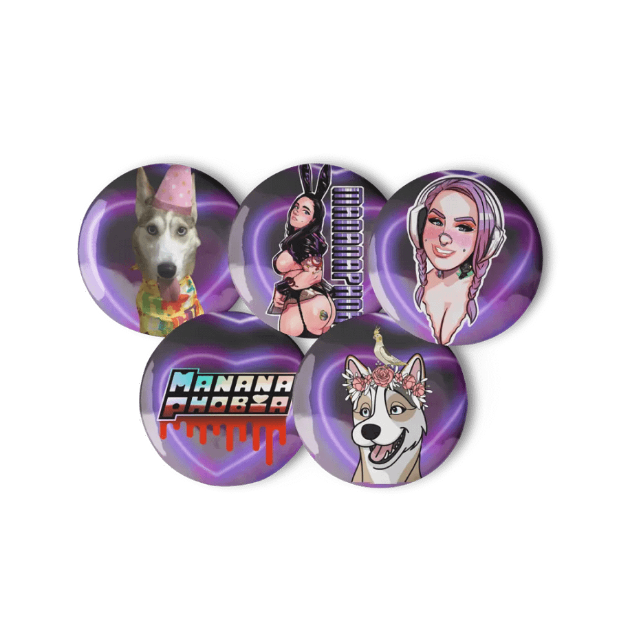 Mananaphobia Pin Set product image (6)