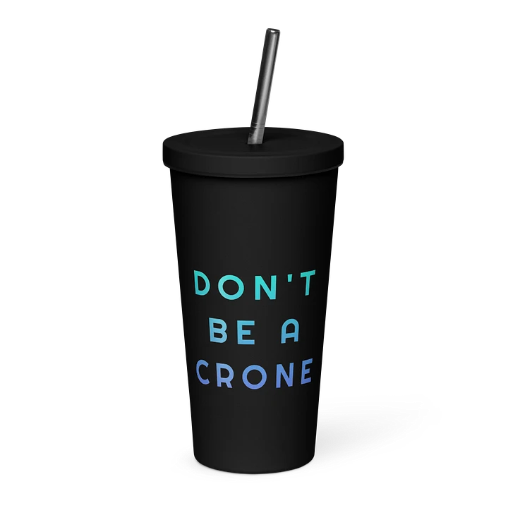 Don't be A Crone Water Bottle product image (1)