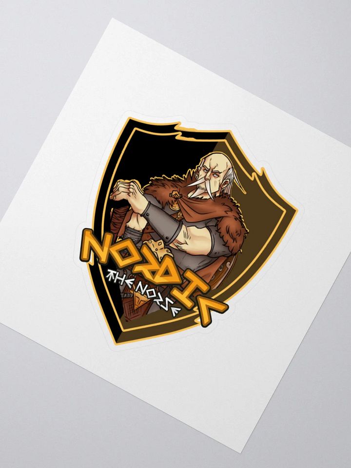 Norse Warrior Kiss Cut Stickers product image (7)