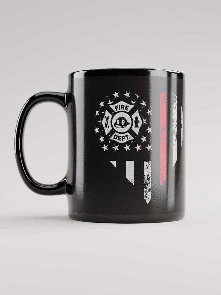 Firefighter Heart - Black Mug product image (2)