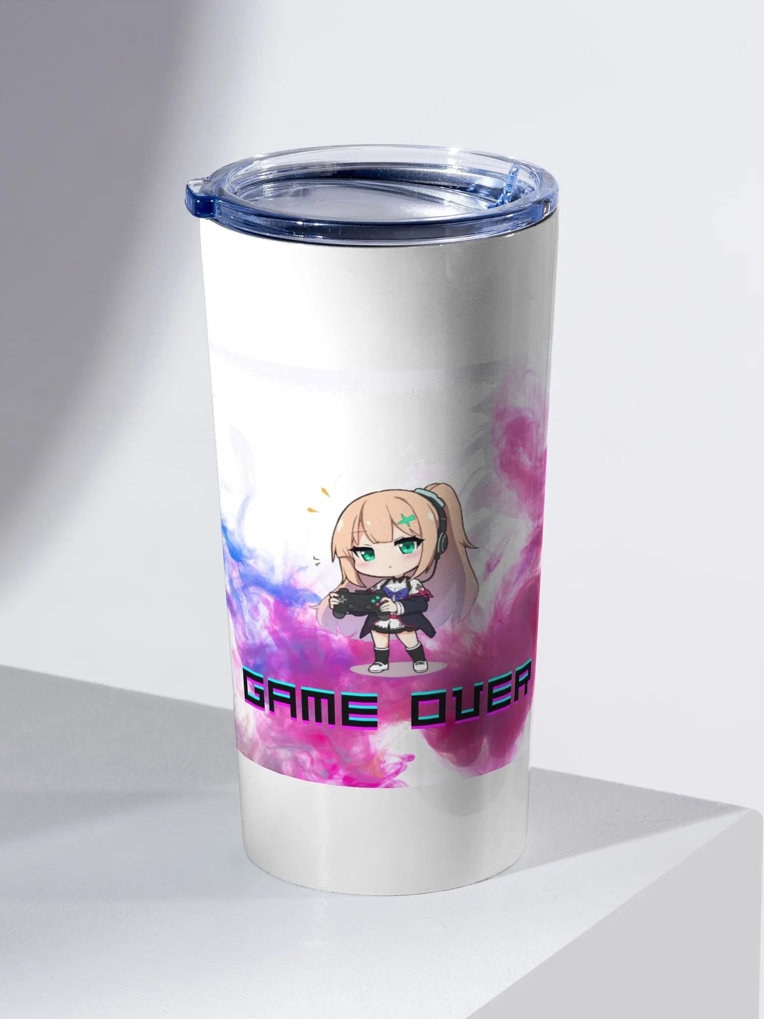 Game over chibi coffee mug product image (1)