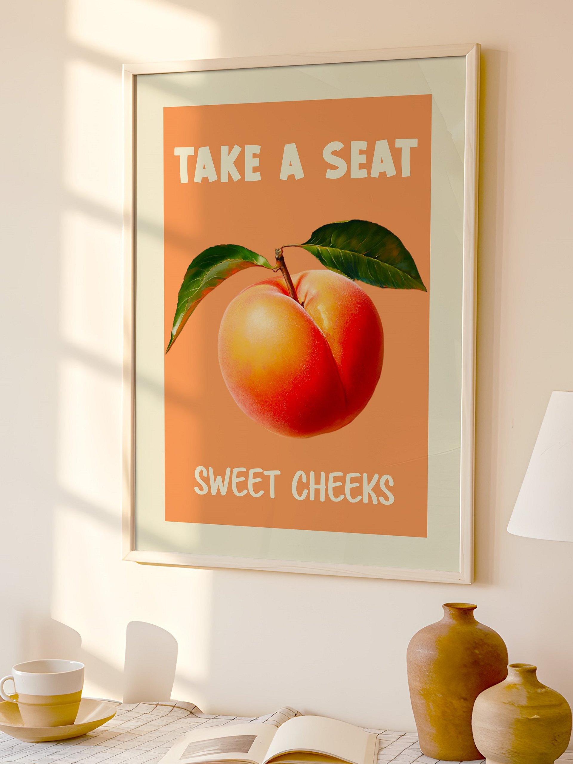 Nice Bum Poster Funny Bathroom Wall Art product image (10)