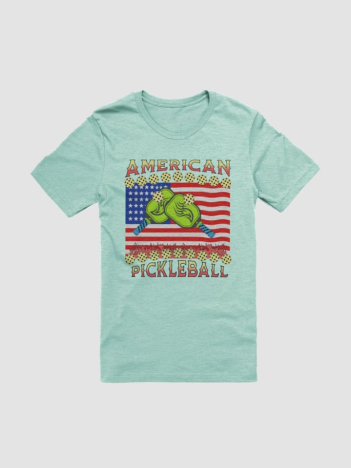 American Pickleball Patriotic Flames Tee product image (19)