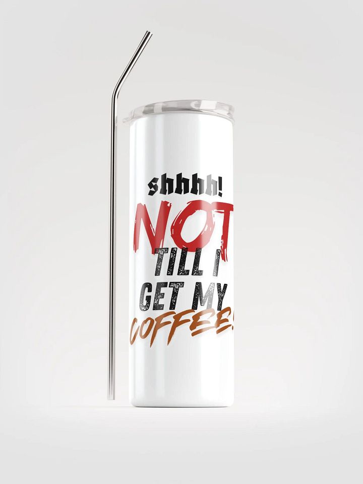 Coffee Lover Stainless Steel Tumbler product image (1)