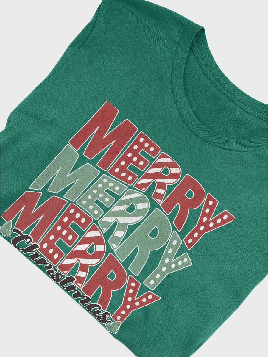 Merry Merry Merry Christmas Tee product image (3)