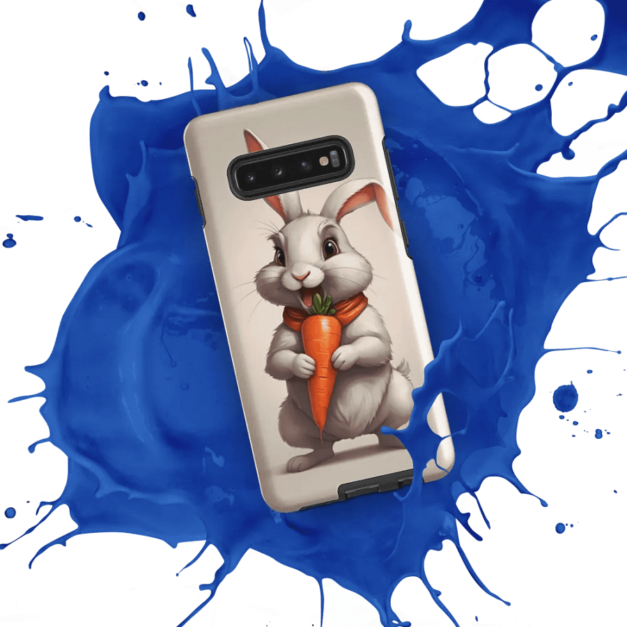 Carrot Loving Bunny Samsung Galaxy Case product image (52)
