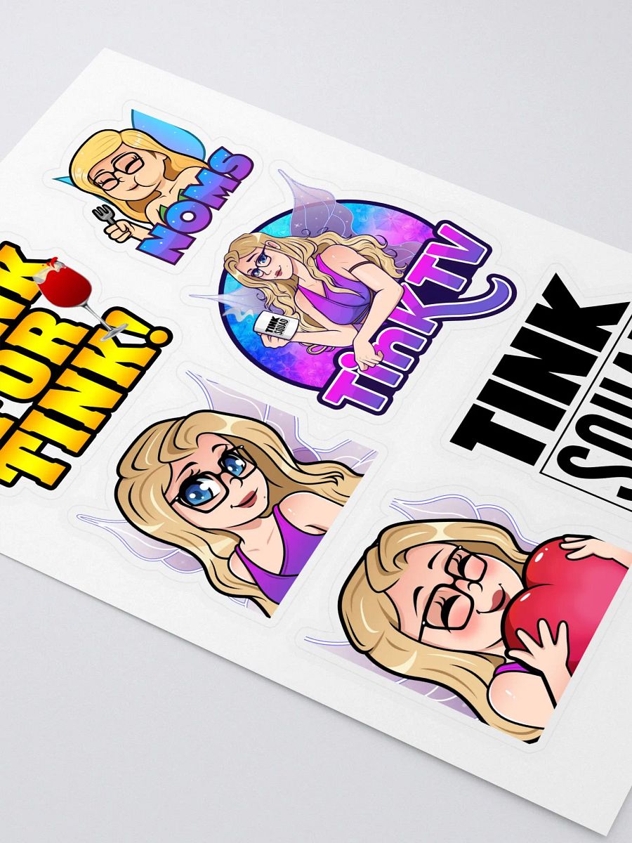 TinkTV Sticker Sheet product image (2)