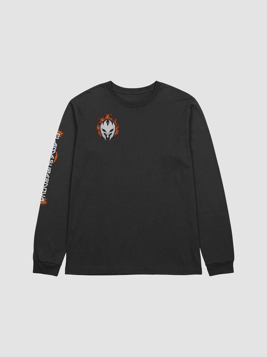 Mask Icon v2 (White) Bella+Canvas Long Sleeve T-Shirt product image (1)
