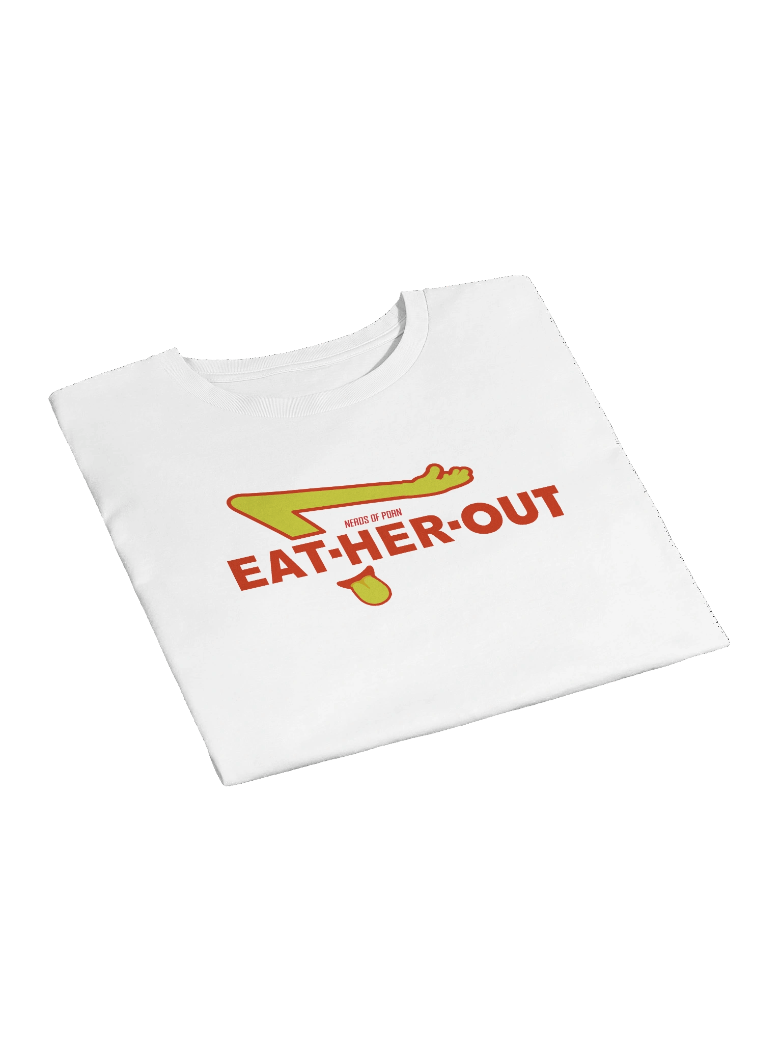 Eat Her Out Parody Crop Top (white) product image (3)