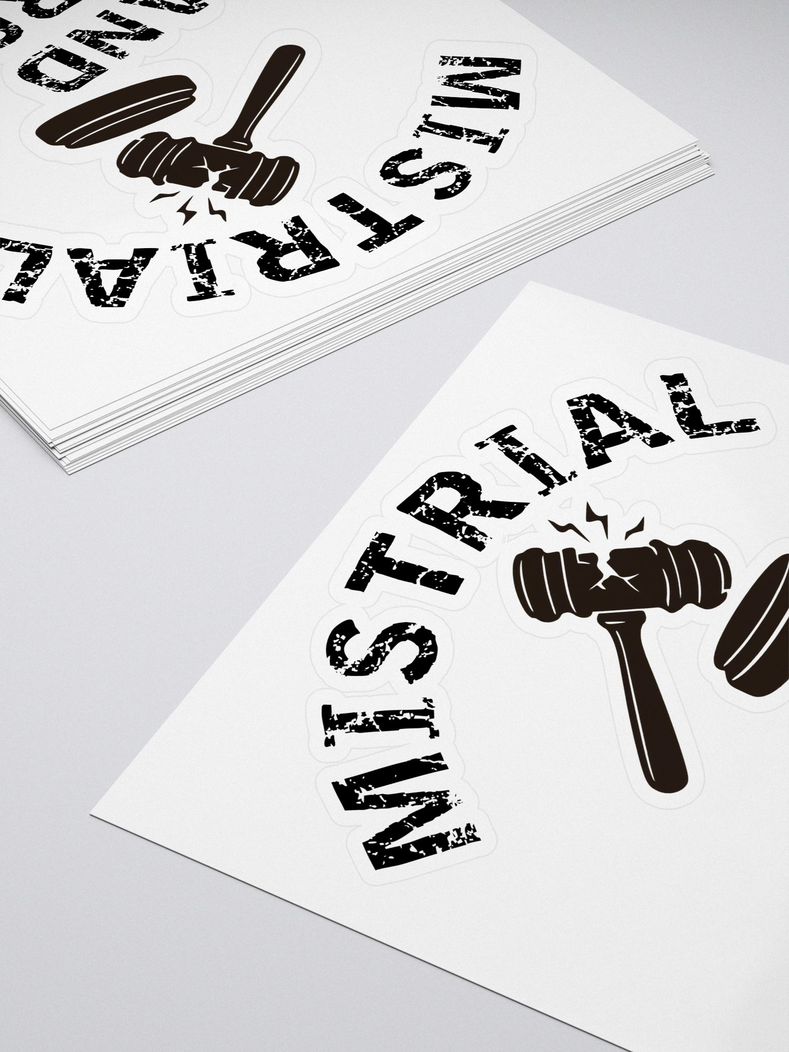 Mistrial And Error Kiss-Cut Sticker product image (4)