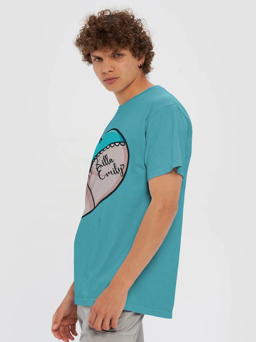 TEAL HEART BUTT TEE product image (6)