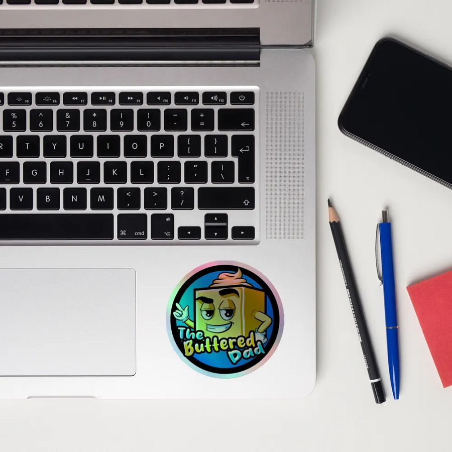 The Buttered Dad Sticker product image (12)