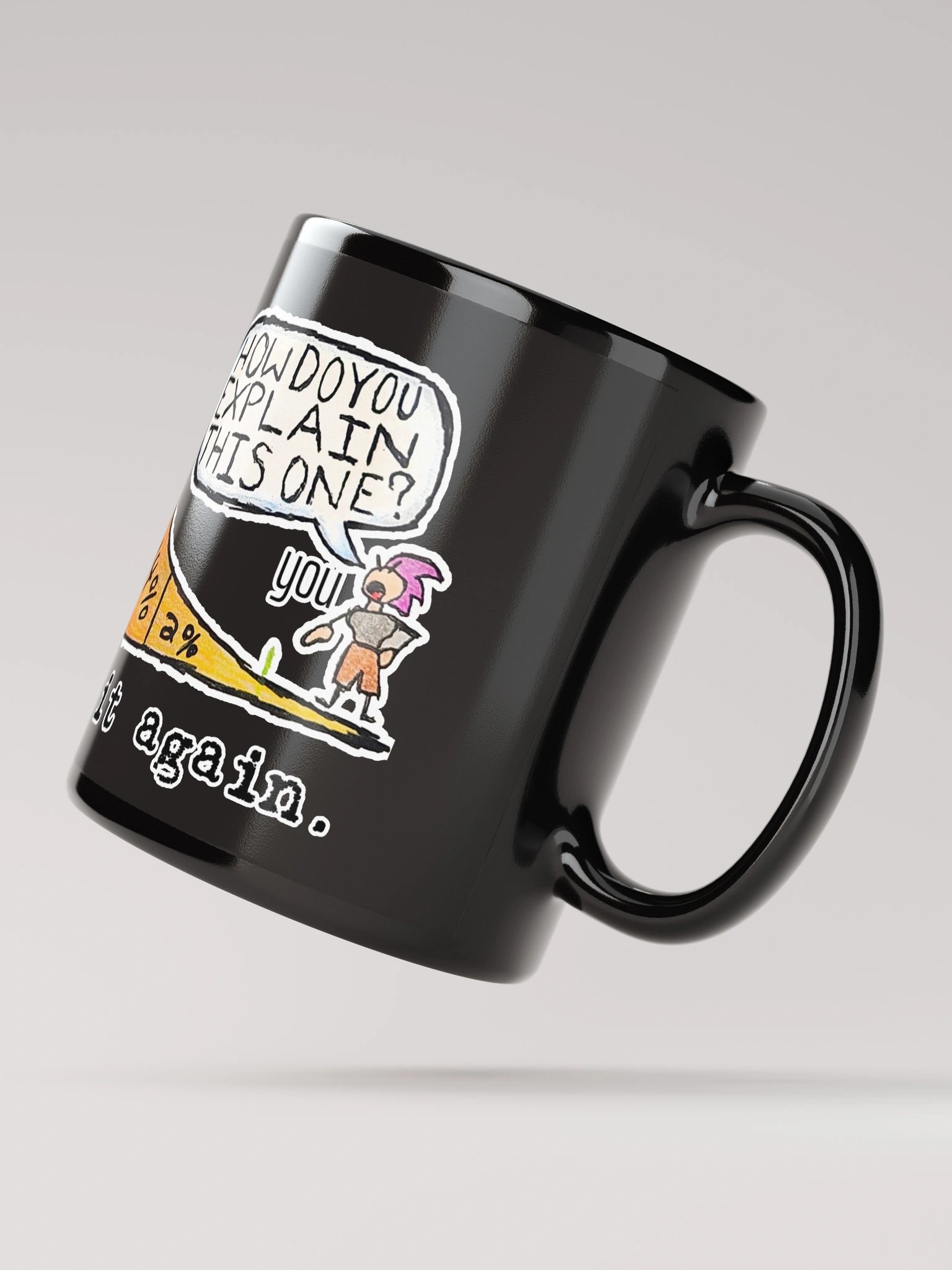 Bell Curve mug product image (4)