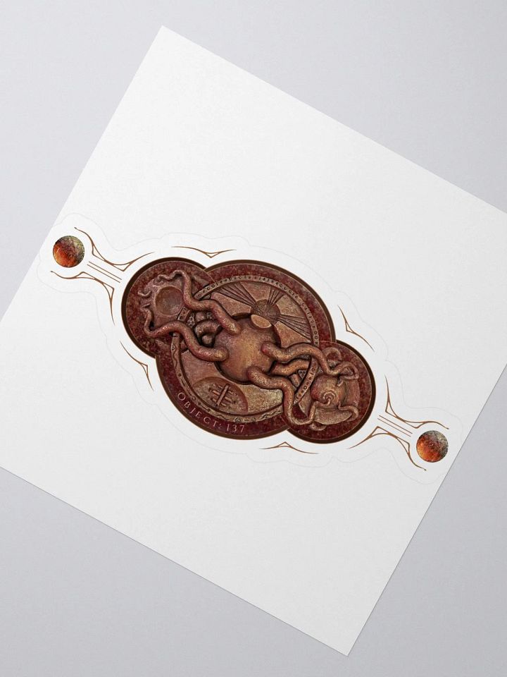 The Seal of Oedoria in sticker form product image (2)