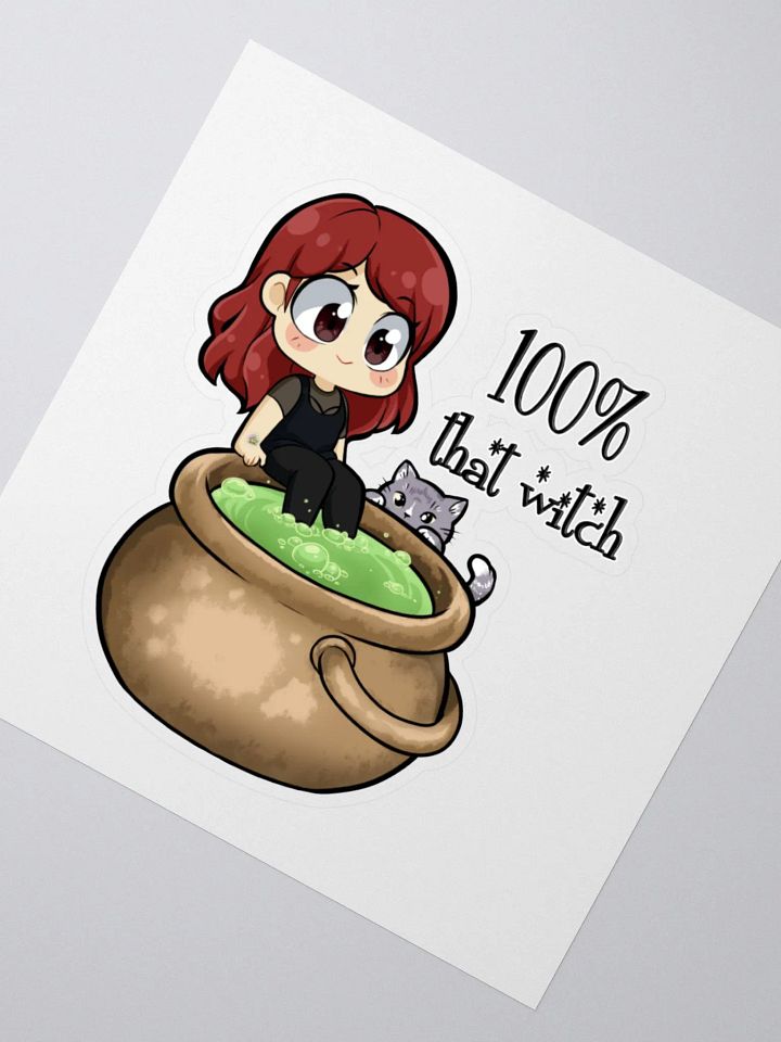 100% that witch Sticker product image (6)