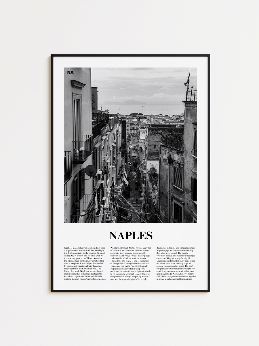 Naples 01 Newspaper Poster product image (1)