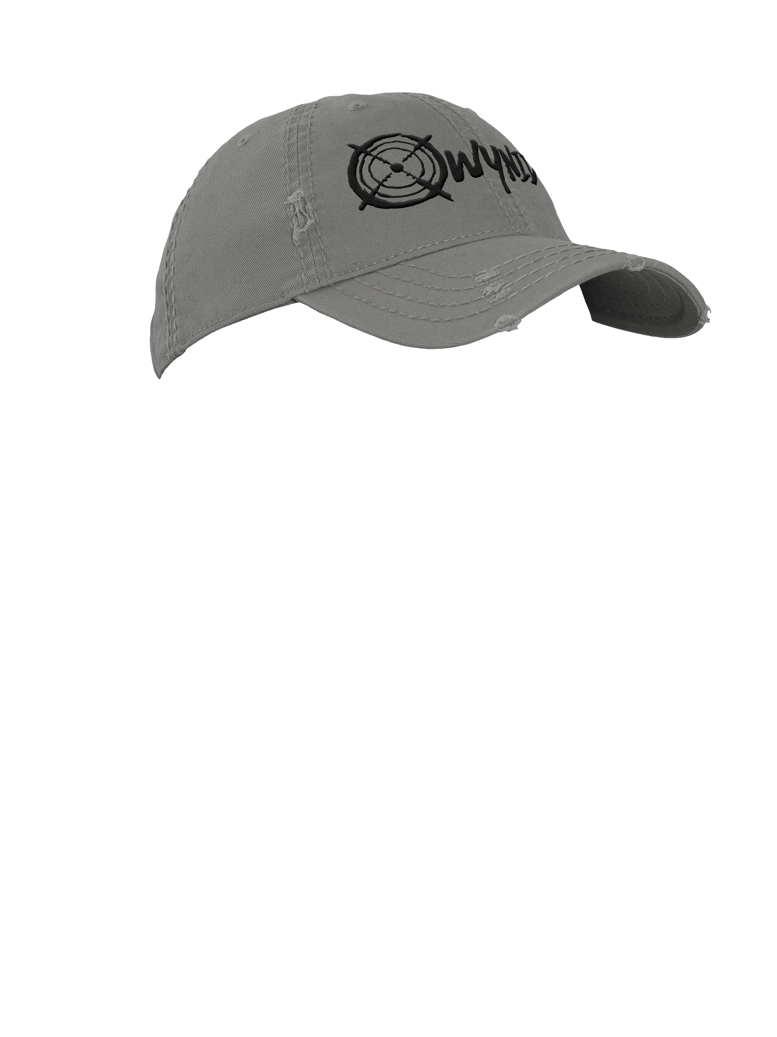 Represent Series Distressed Dad Hat - Qwynide - BlkOut product image (20)