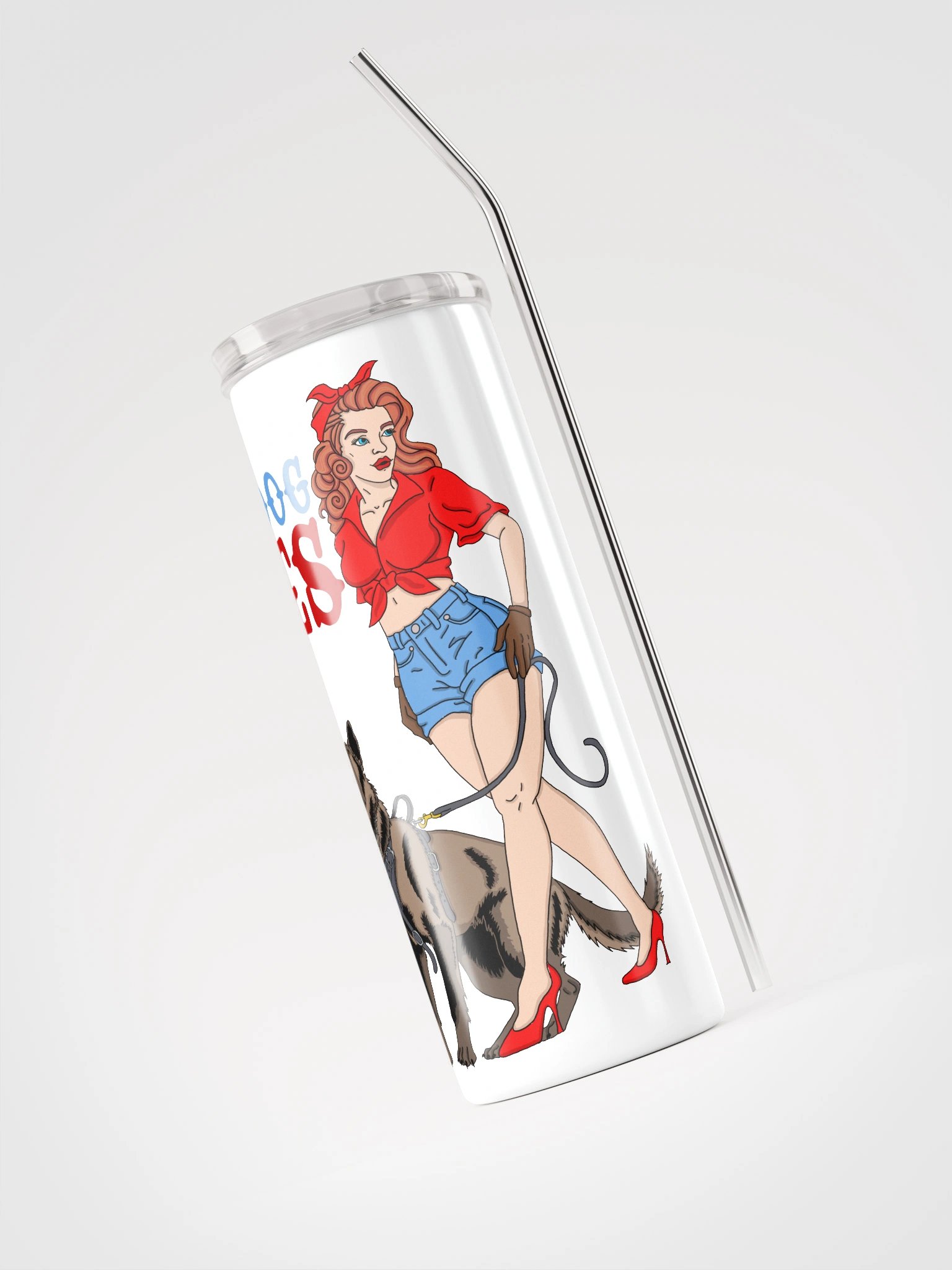 Yes My Dog Bites Stainless Tumbler product image (3)