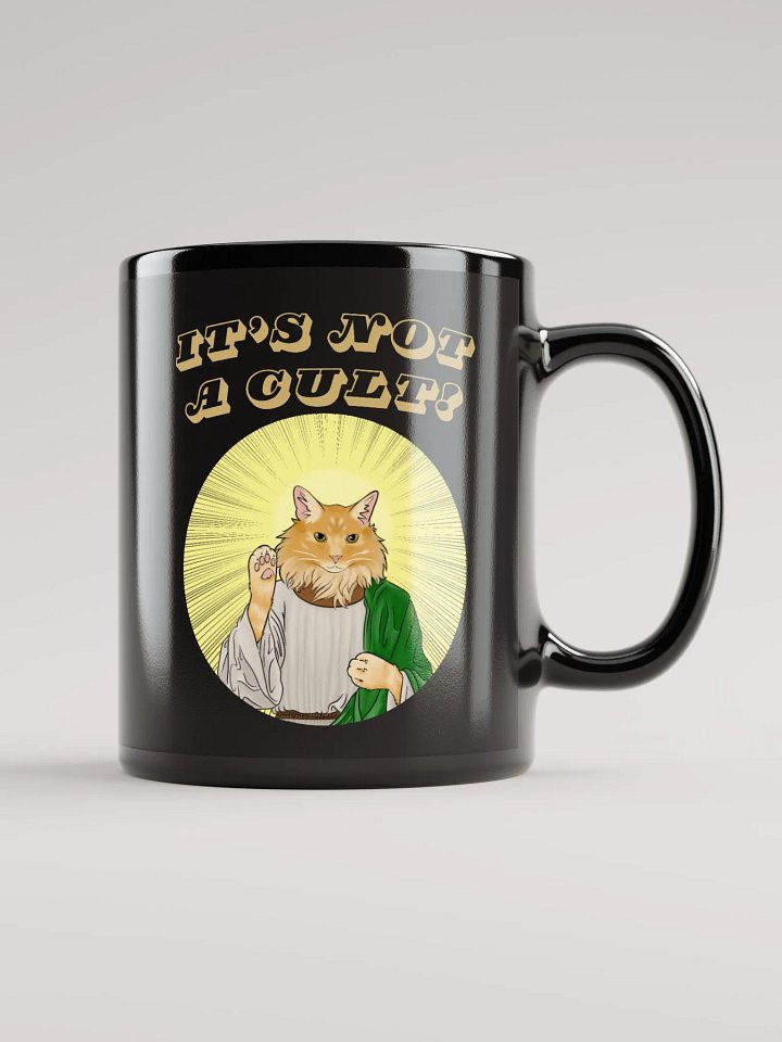 Our Hallowed Floof Caffeination Unit (Dark Mode product image (1)