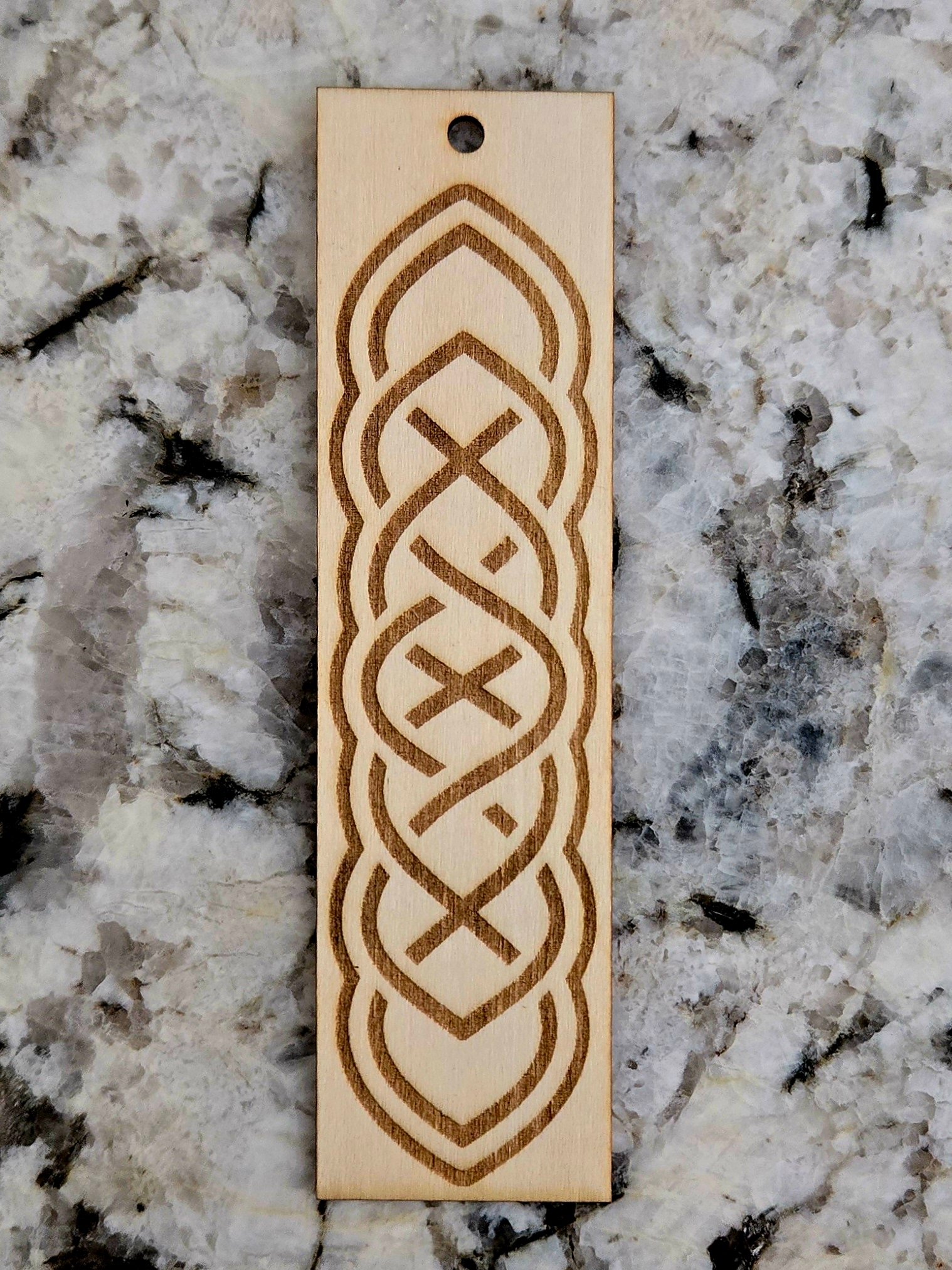 Wooden Bookmark - Celtic Knot 1 product image (3)