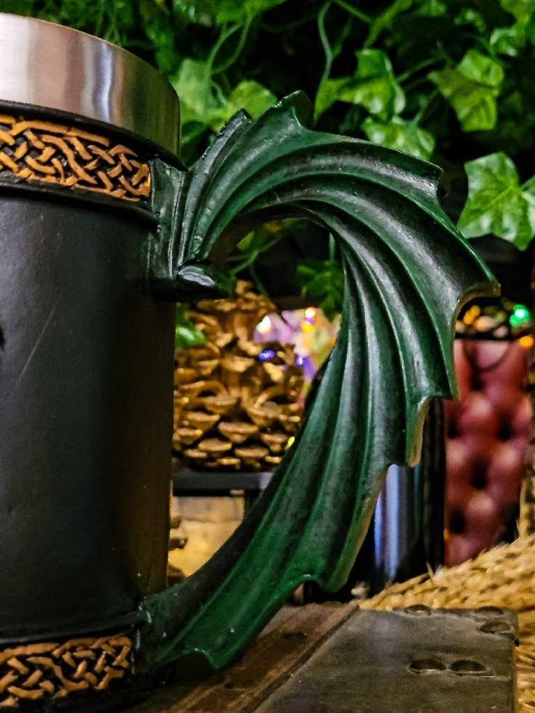 The Armored Kingdom Green Dragon Scale & Steel Mug product image (5)