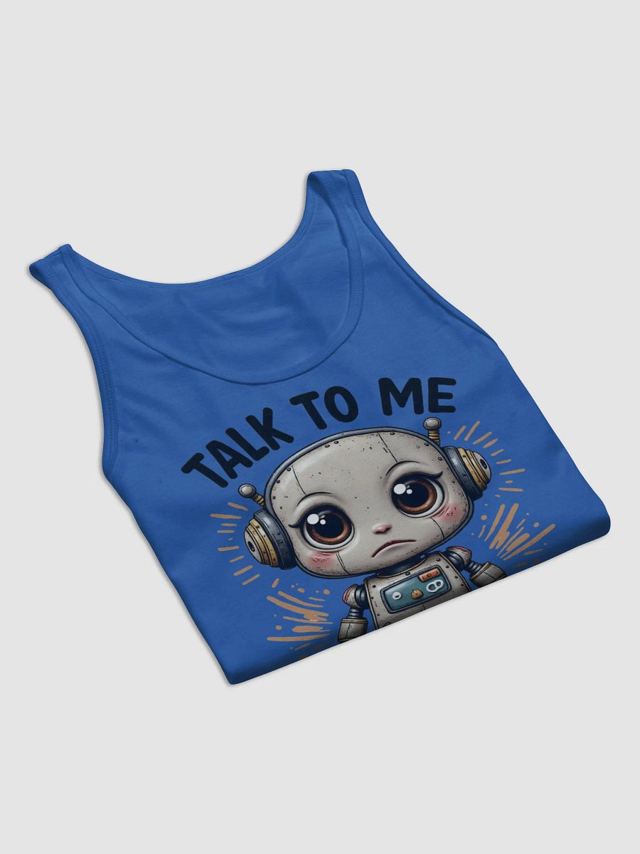 Sad Lonely Robot Melancholy Consultation Tank product image (36)