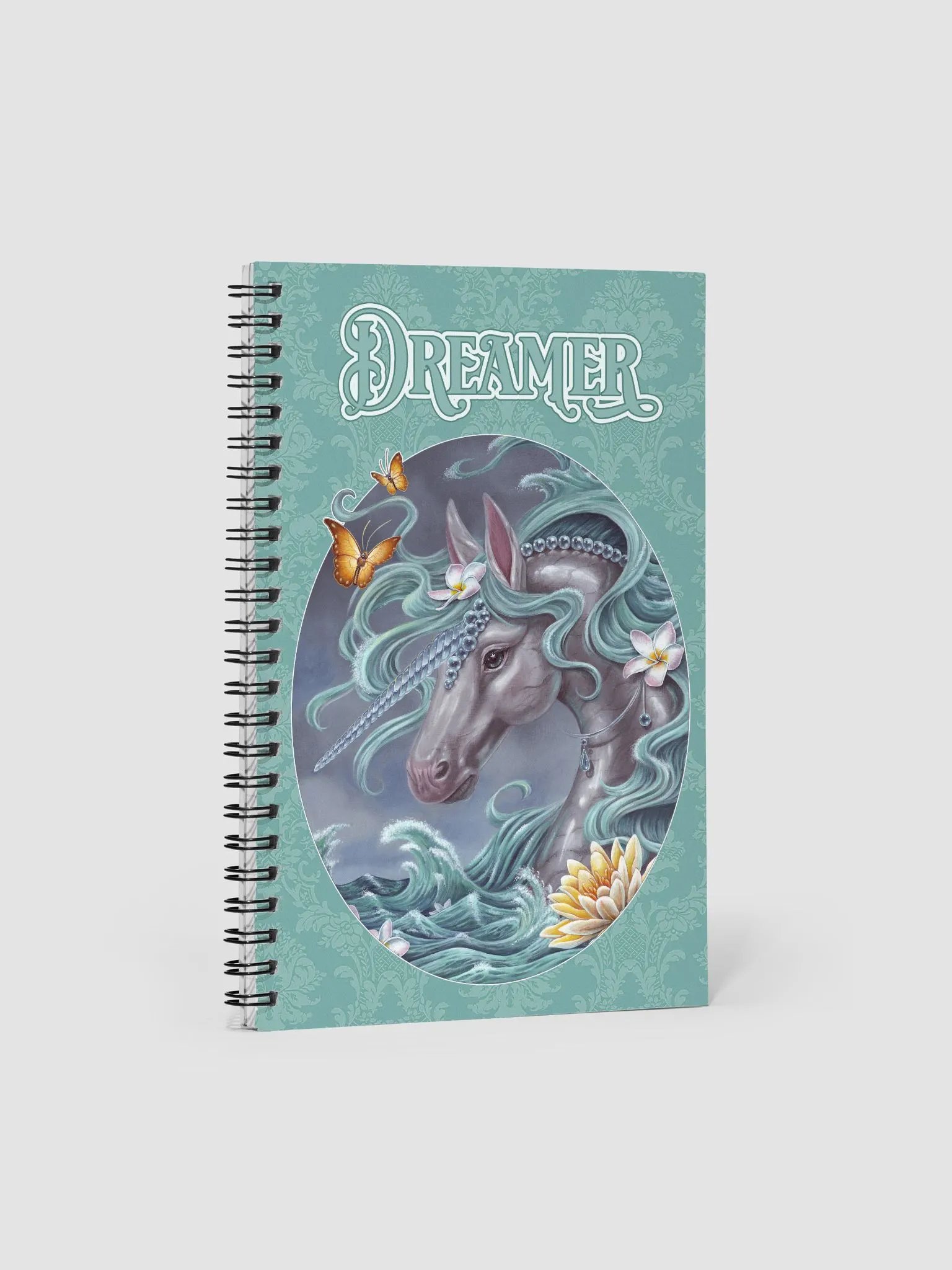 De La Mer Dreamer's Unicorn Spiral Notebook product image (1)