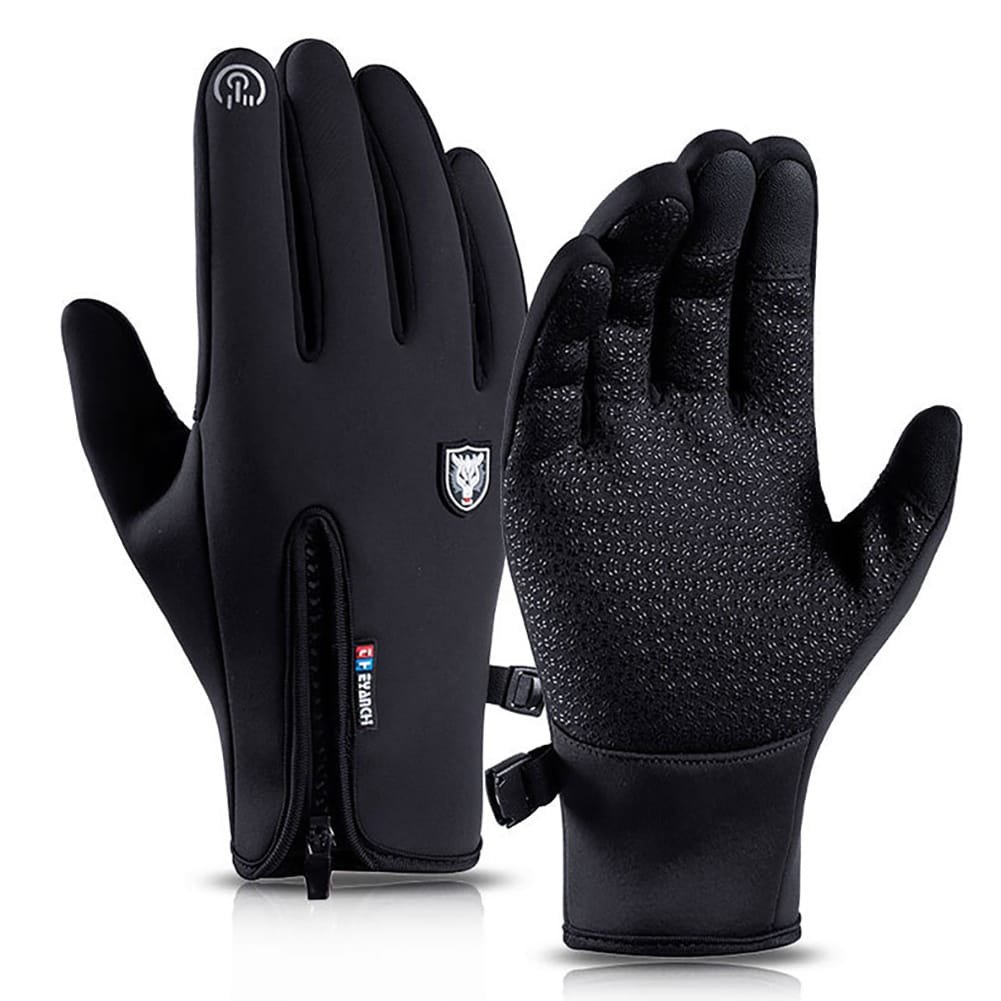 Sunnyheart Uni Winter Windproof Waterproof Touch Screen Zip Warm Cycling Skiing Gloves product image (2)