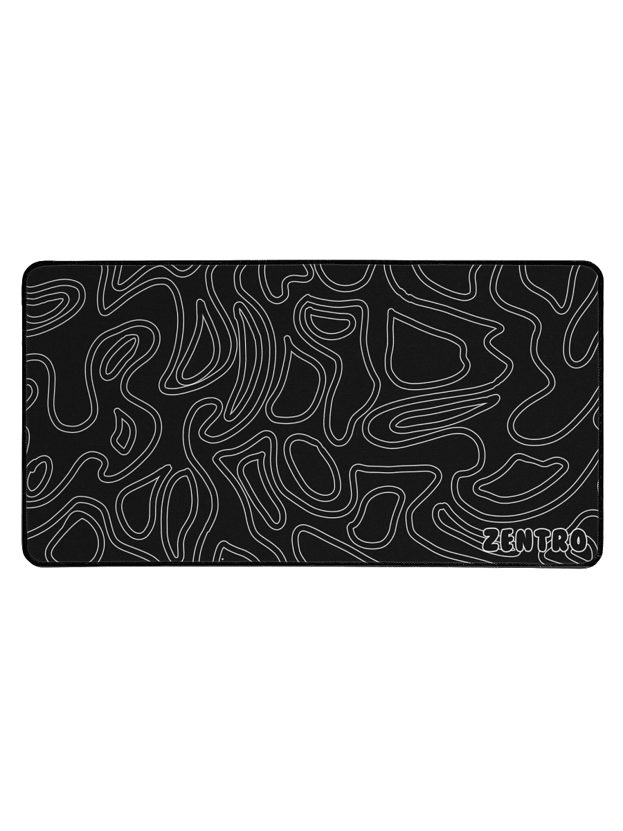 Black Topo - Mouse Pads product image (1)
