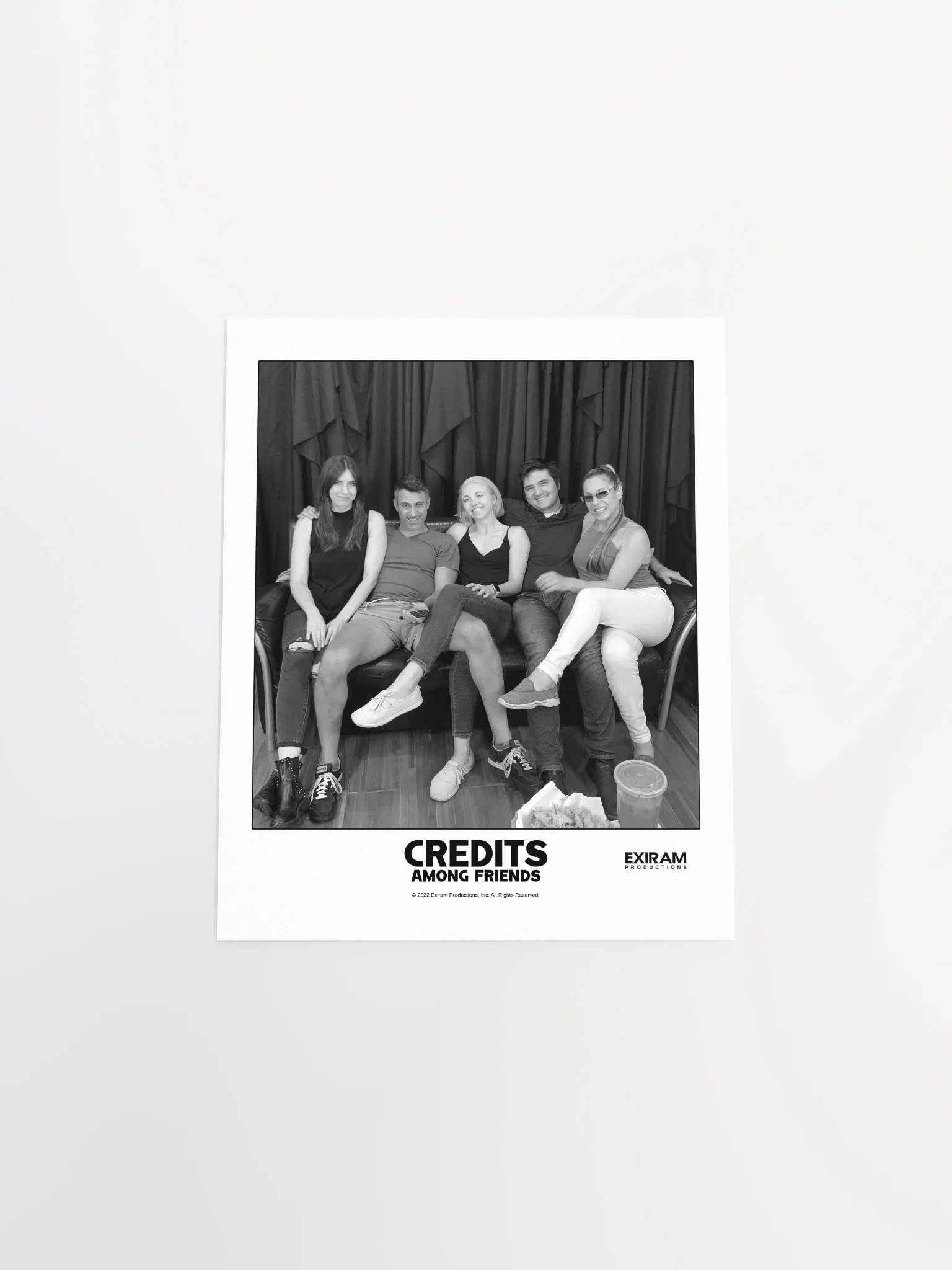 Credits Among Friends - Lobby Card product image (4)