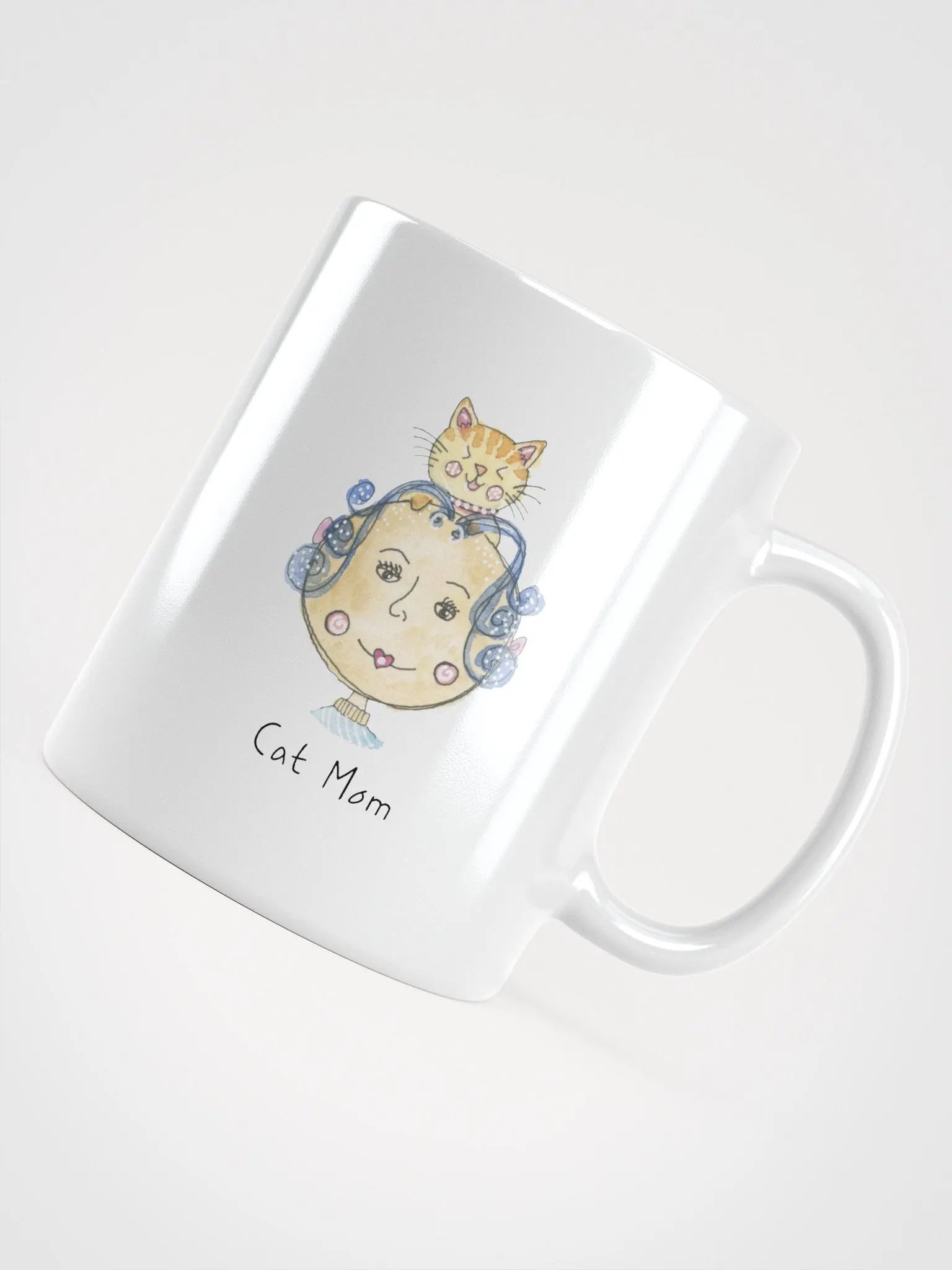 Whimsical Cat Mom Mug product image (4)