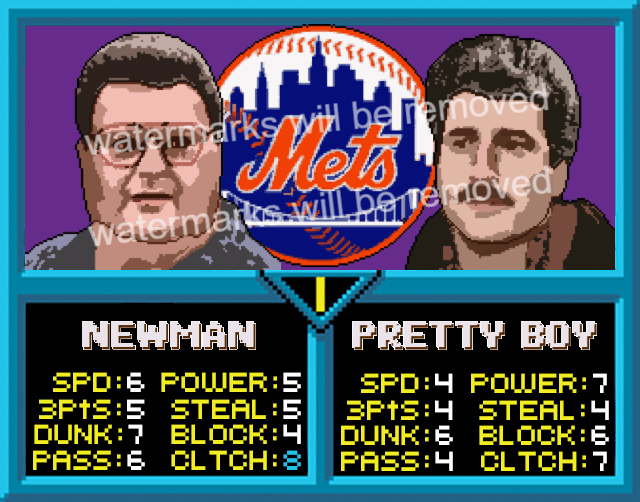 NBA Jam Digital Custom Pop Art / TV / Seinfeld / Pretty Boy product image (1)