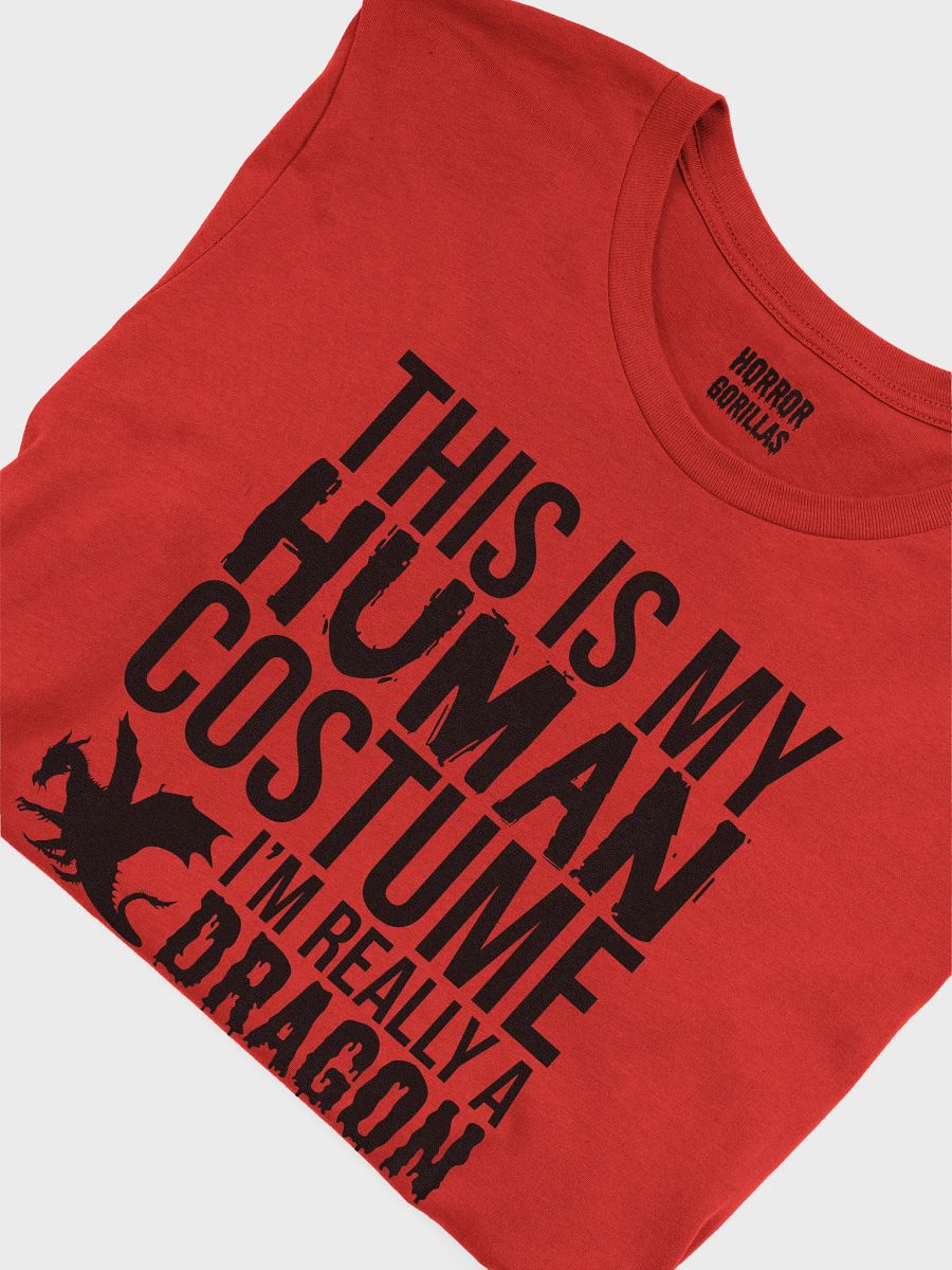This Is My Human Costume I'm Really a Dragon Funny Halloween T-Shirt product image (5)