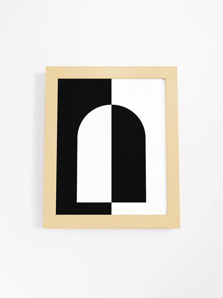 Monochrome Archway Framed Poster product image (12)