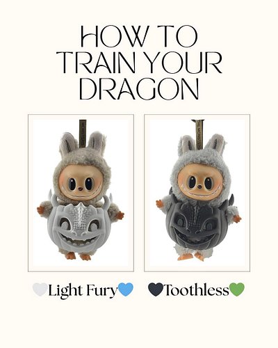 🐉 Your Labubu is ready to take flight! ✨
These 3D-printed dragon costume sets are made just for The Monsters Labubu plush (pl...