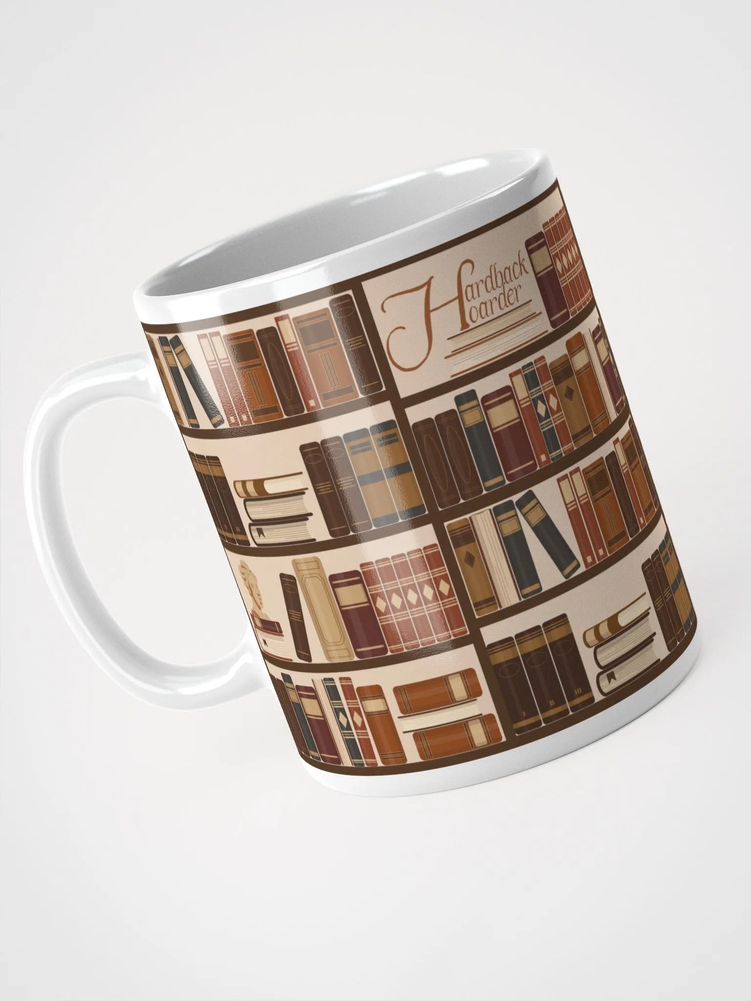 hardbackhoarder neutral shelves mug product image (1)