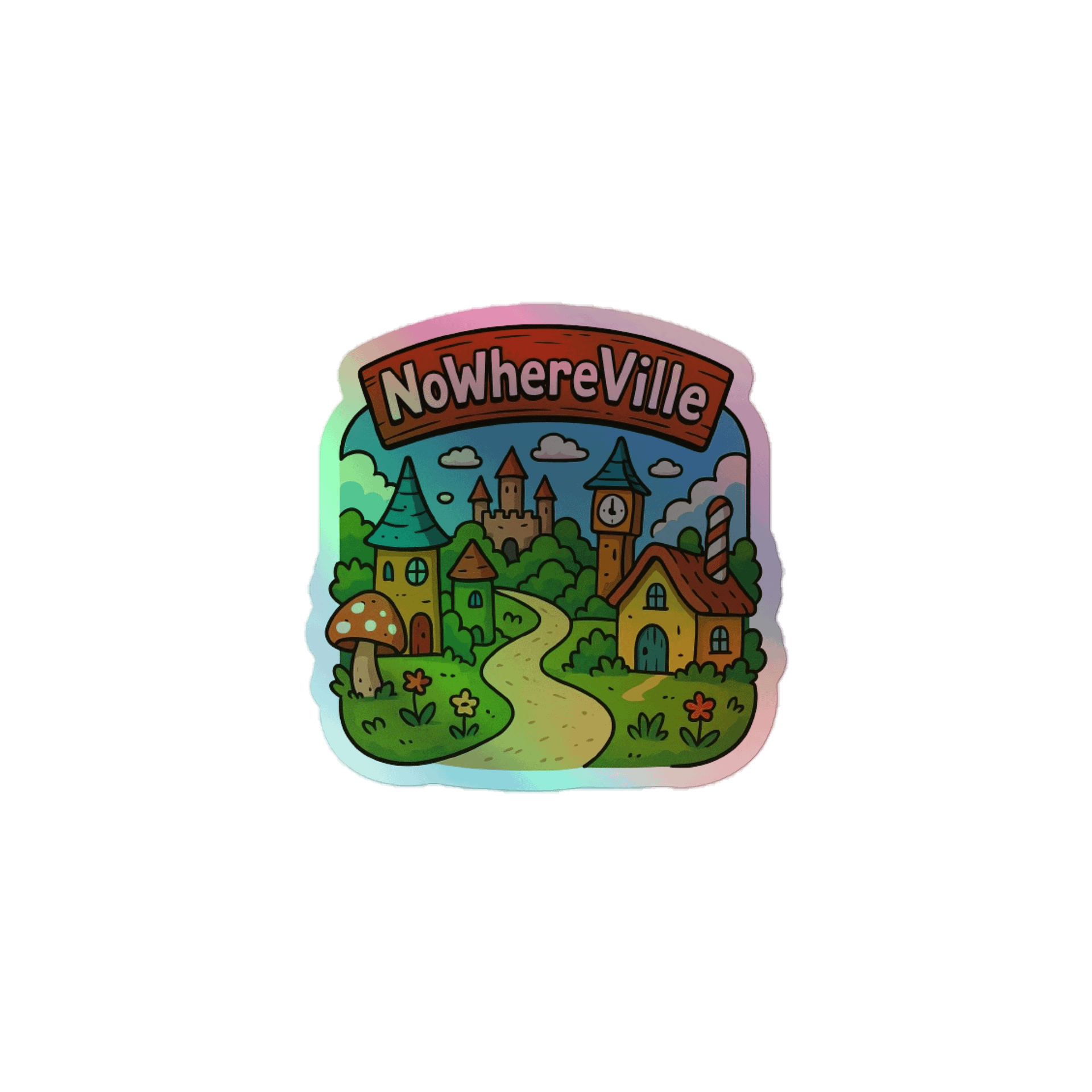 NoWhereVille Sticker product image (1)